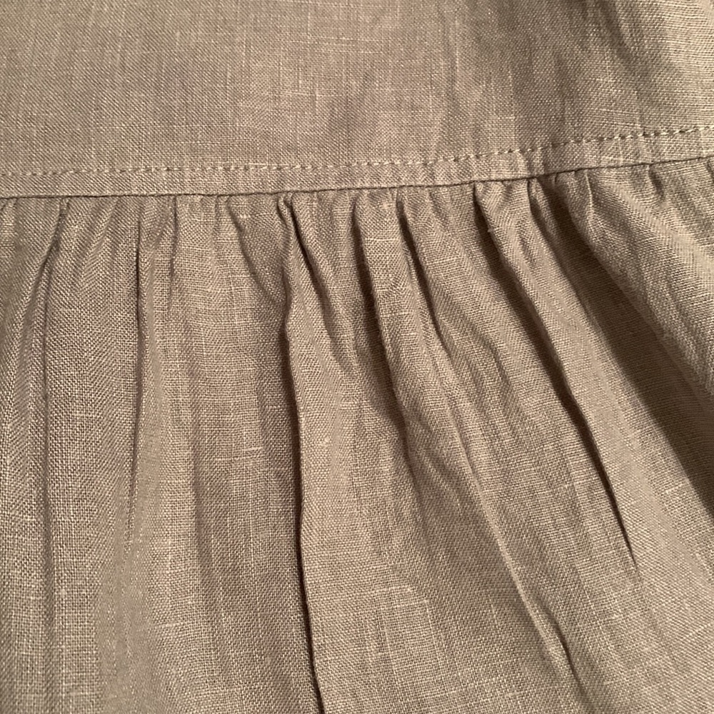 Sigrid Olsen Linen Button Down Top - image 6